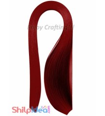 Quilling Paper Strips - Deep Wine - 3mm